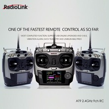 Radiolink AT9 2.4GHz 9 Channel Transmitter & Receiver RC remote controller for RC drone Hobby Free shipping