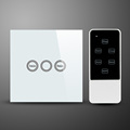 EU remote control light timer livolo switch smart home timer wall RF switches RF433 remote controller