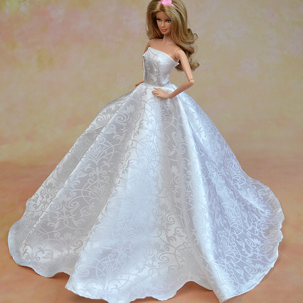 cheap wedding dresses for barbie dolls