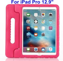 New Arrival Children Kids Shockproof Safe Thick Foam EVA Cover Case Stand Handle For Apple iPad Pro 12.9″ Tablet PC