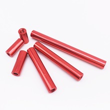 Drone DIY Length 13mm Diameter 5mm Aluminium Round Standoffs Red Female Spacer / Nuts Threads M3 Pitch 0.5 mm Metric Fastener