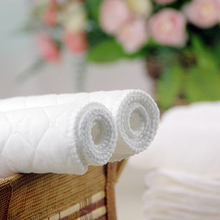 5 pcs baby diapers 3 layers Eco Cotton disposable diapers nappy baby products Unisex diapers for