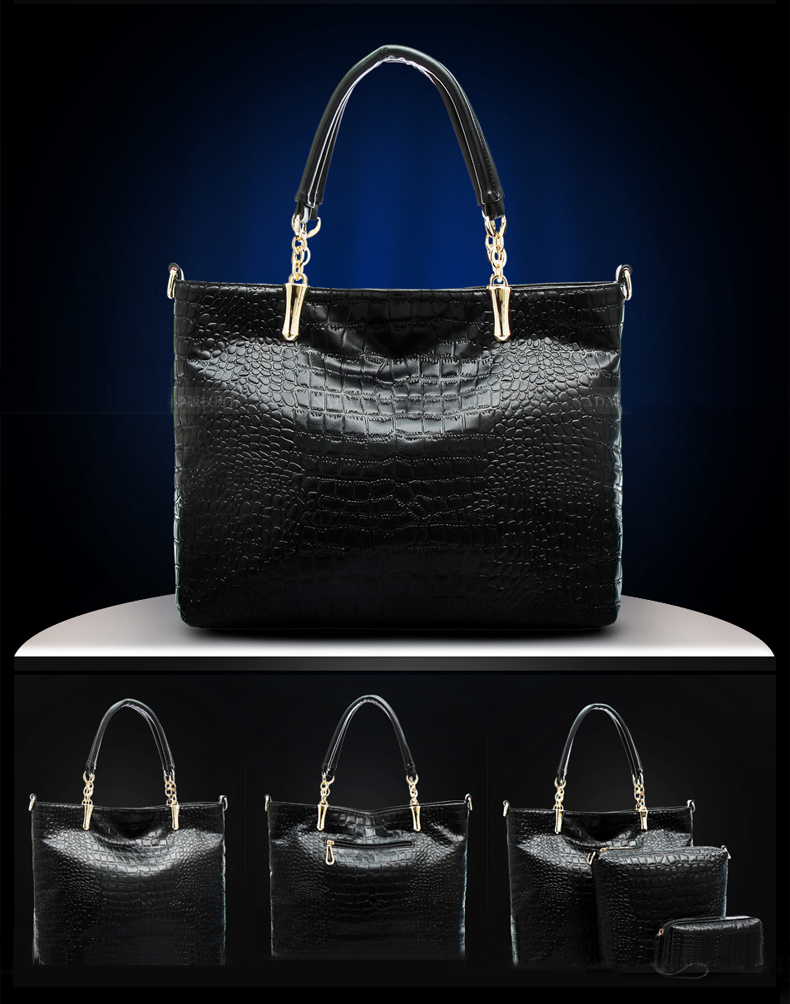 2015 Fashion Brand GENUINE LEATHER Handbag Women Vintage Tote Cow