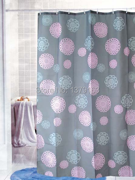 Abstract Color Paper cut Grilles Geometric Picture Bathroom Fabric Shower Curtain as097