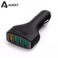 Aukey 48W 9 6A DC 12 24V 4 Ports USB Car Charger Adapter for Apple iPhone