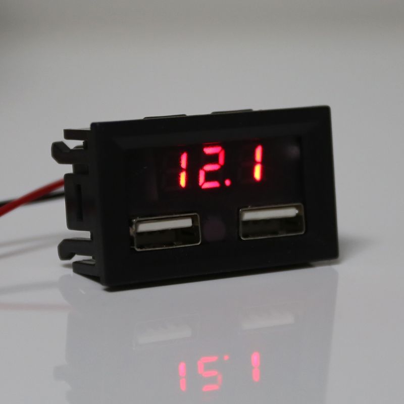 IMPERMEABILE 12V//24V//36V//48V PIOMBO. Capacità della batteria LCD monitor Misuratore Metro