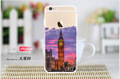 Famous City View London Big Ben Printing TPU Skin Cover Case For iphone6 6s 6plus Case