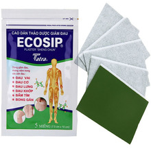 5Pcs ECOSIP Treatment Osteoarthritis Bone Hyperplasia Omarthritis Rheumatalgia Spondylosis Paste Pain Relieving Patch