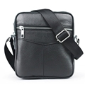 2016 New Casual small men s bag genuine leather brand men messenger bags business men mini