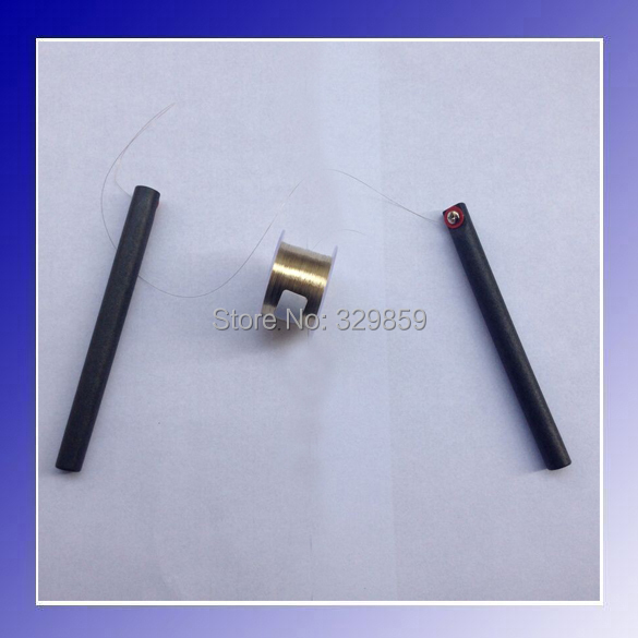 100m Golden Molybdenum Wire Cutting line with Wire tool Handle Bar for Iphone LCD Screen Separator