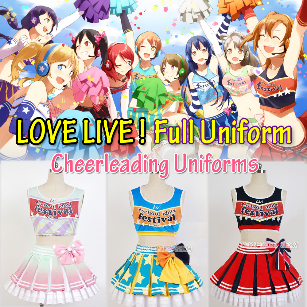Japanese Anime Love Live Pink Minami Kotori Cosplay Costume Lolita Cheerleading Uniforms Plus Size customized Costume