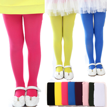 High quality Spring autumn kids leggings for girls candy colors Children stretch baby casual cotton pants