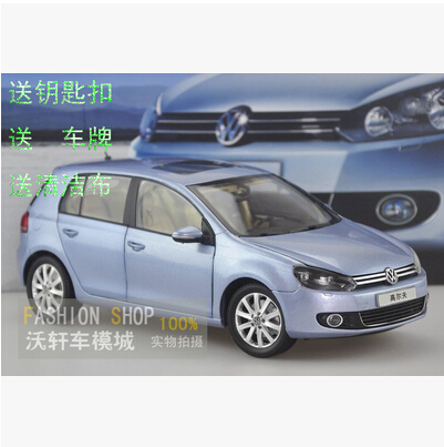 2015 hot sell Volkswagen GOLF 6th 1:18 alloy car model TSI Home Decorations Classic cars Gifts for boys free shipping