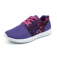2016 spring and summer flat soft outsole female light breathable shoes network all match casual shoes