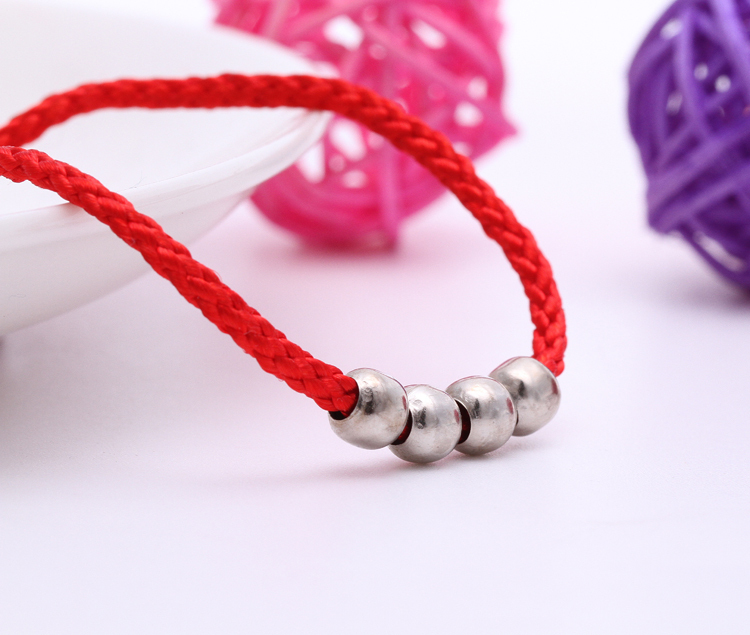 XL 3 aliexpress Hot Chinese charms men jewelry Red string Beads bracelets bangles Free Shipping