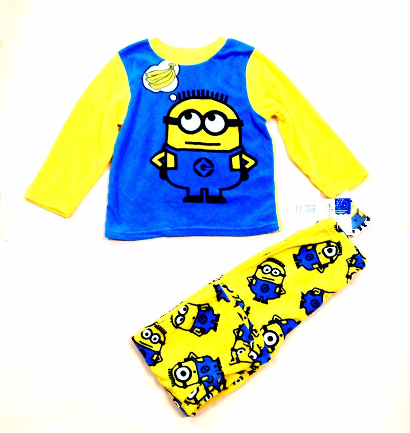 minion pajamas set