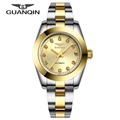 Relogio Feminino Clock Fashion Luxury GUANQIN Dress Diamond Bracelet Women Watches Ladies Fashion Watch Casual Women