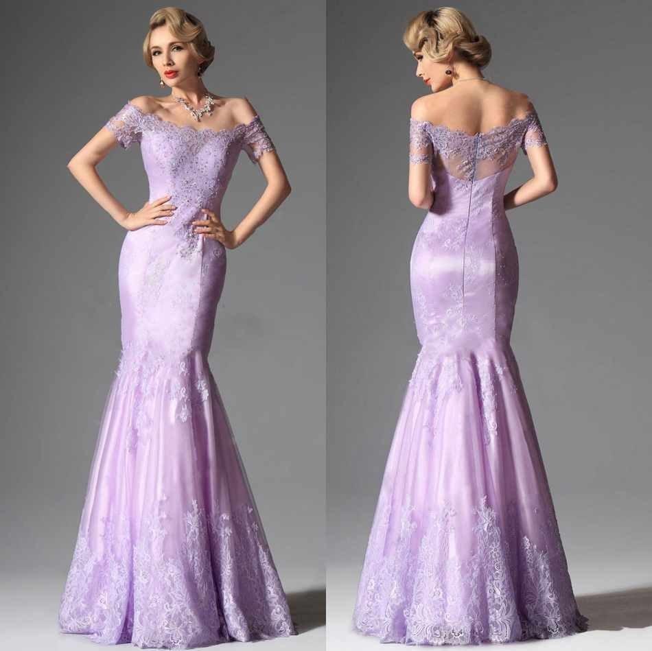 wedding dress lavender