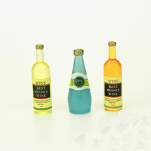 3PCS Bottles Of Wine Carbonation Kitchen Dollhouse Accessories Furniture 1:12 Miniature