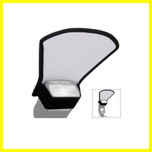 Universal Flash Diffuser Softbox Silver/White Reflector for Canon Nikon Pentax Yongnuo Speedlite Photography Studio Photo