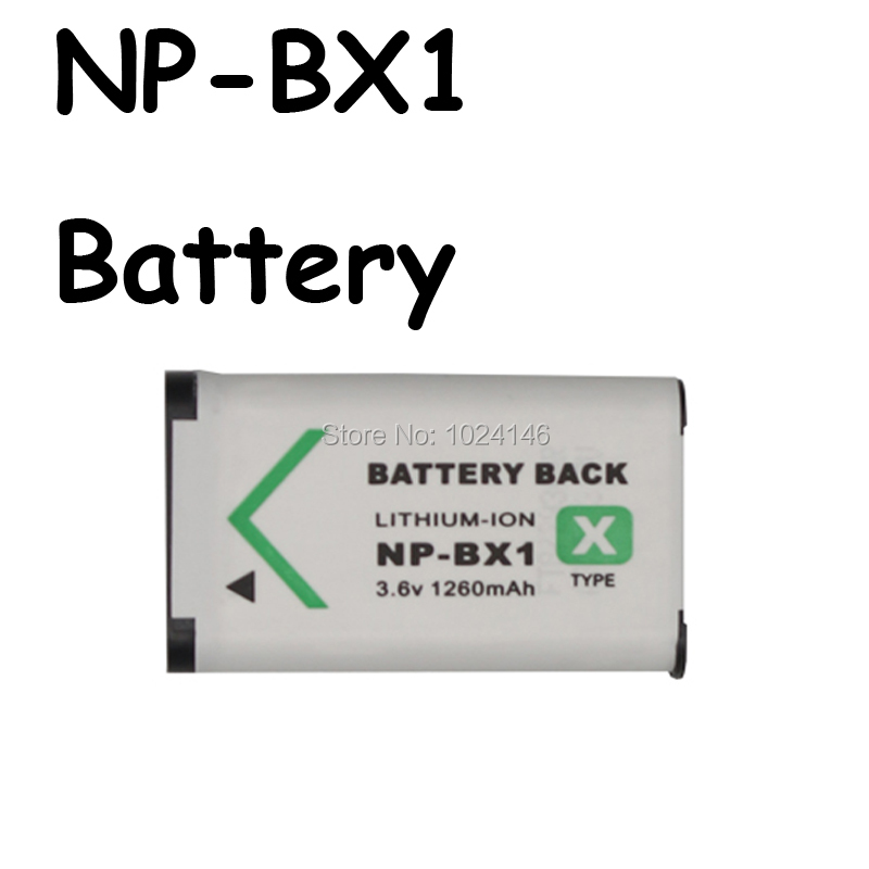  NP-BX1  BX1 NPBX1 1260    -    Sony  X Cyber-shot DSC-RX100 II RX1 HDR-AS15 AS10