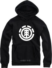 2015 Autumn Winter Men’s Skateboard Element Hoodies Men Hip Hop Hoody Sweatshirts Man Fleece Hooded Pullover Sportswear Clothing