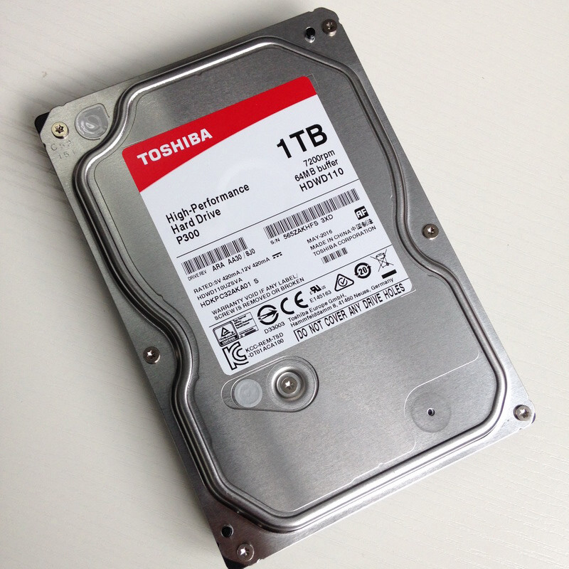 TOSHIBA High Performance 1TB Hard Drive Disk 1000GB HDD 3 5 Desktop PC