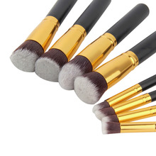 High Quality 8PCS Makeup Brushes eyeshadow Cosmetics Foundation Blending Makeup Brush Kit Set Wooden Makeup tool