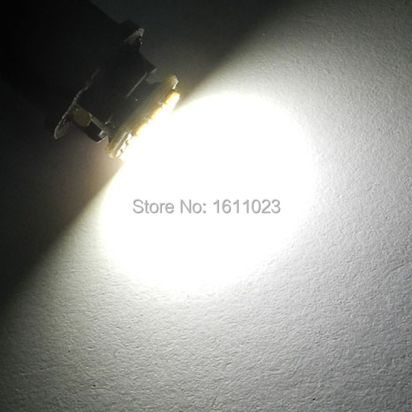 2Pcs T10 194 168 W5W 9 SMD Car White LED Light DC 12V License Plate Lamp