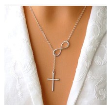 11 Style New Fashion Simple Link Chain Infinite Collar 8 Bird Cross Silver Plated Owl Necklaces