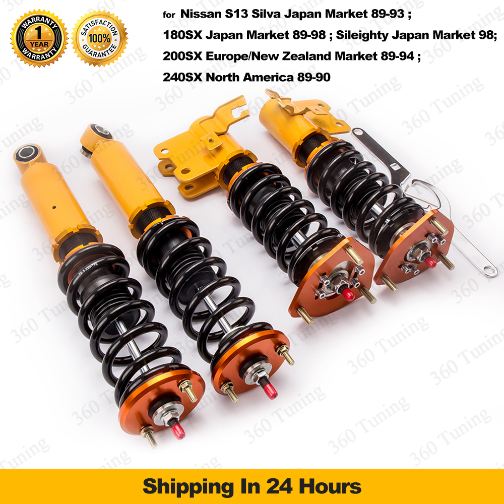 Coilovers  Nissan Silvia S13 180SX 240SX 200SX Coilovers 24way       89 - 98
