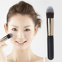Hot Sales Tapered Cosmetic Brush Face Blusher Powder Foundation Brush Makeup Tool Black Free Shipping
