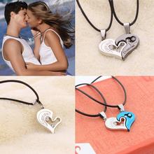 Retail SalesMen Women Lover Couple Necklace I Love You Heart Shape Pendant Necklaces Fashion Jewelry