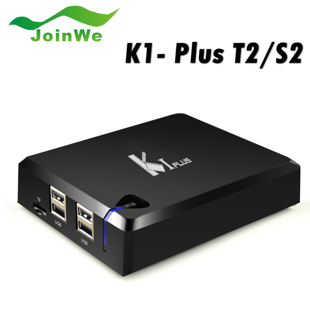 KI PLUS S2 T2 Amlogic S905 Quad core 64-bit Support DVB-T2 DVB-S2 1G/8G 1080p 4K Android 5.1 TV Box Support Ccamd Newcamd