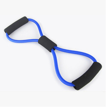 Resistance Training Bands Workout Exercise for Yoga 8 Type Women Fashion Body Building Fitness Equipment Tool