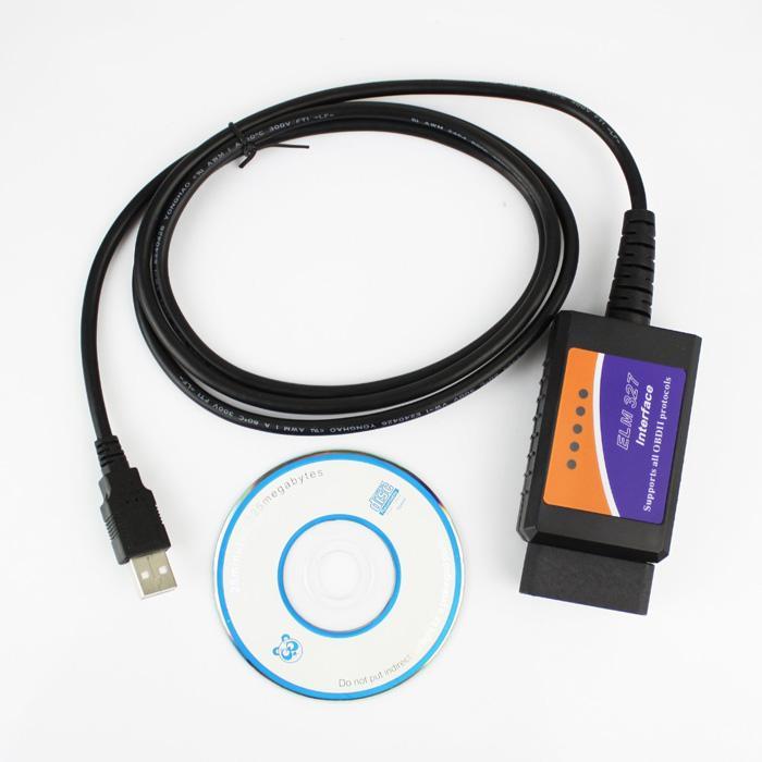 2015  ELM327 USB ELM 327 OBD2 OBDII V1.5      Fress 