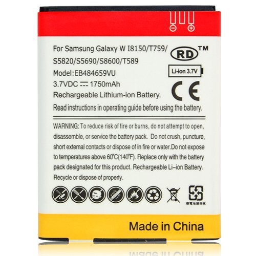 1750    Samsung Galaxy W i8150 S5690 S8600 S5820 T589 T759