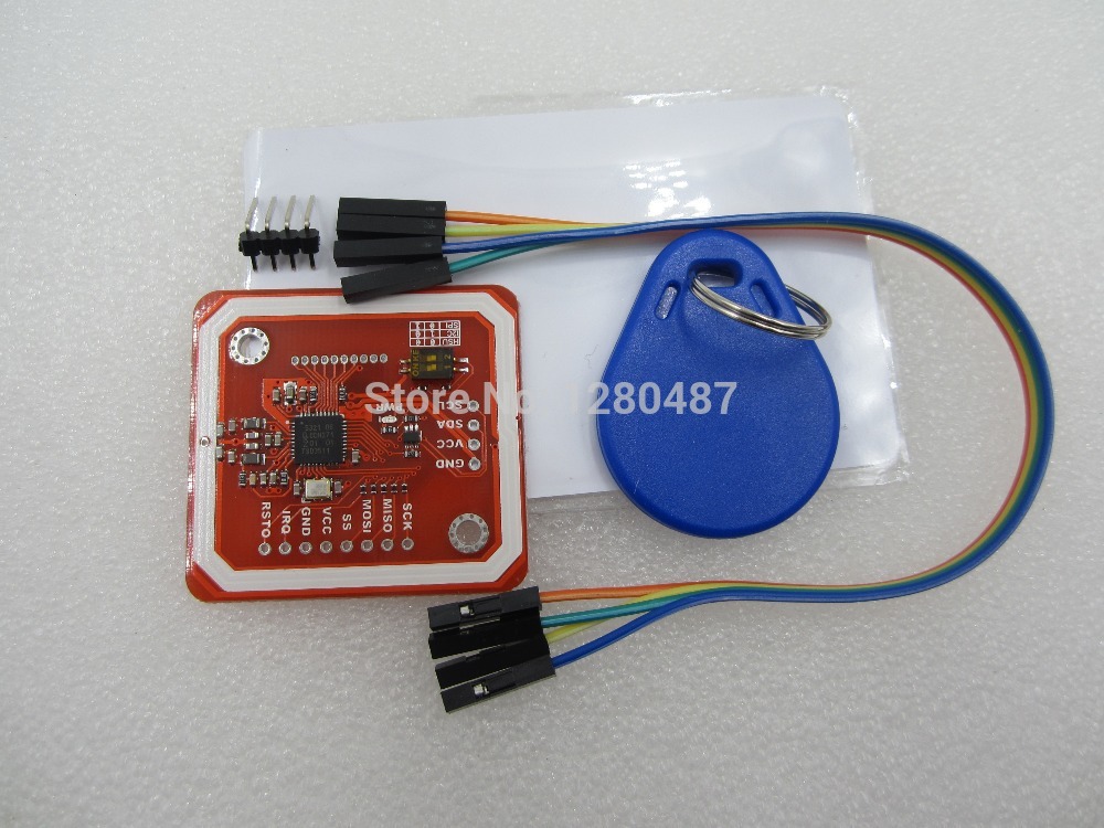 Free Shipping 1pcs PN532 NFC RFID module V3, with Android phone extension of provide Schematic and library