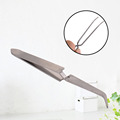 Stainless Steel Nail Art Rhinestones Pears Decorations Nipper Picking Tool Multi Functions Bent Nipper Manicure Tweezers