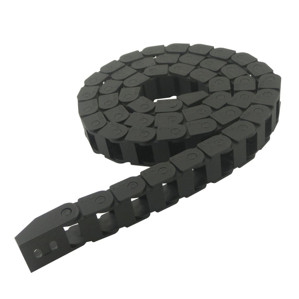 Description Picture 2 of itemTransmission Chains 10 x 15mm Internal Size L1050mm Plastic Reinforced Nylon Towline Cable Drag Chain