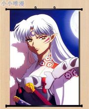 New Inuyasha WALL SCROLL cosplay sesshoumaru fans home decor poster 60*90cm