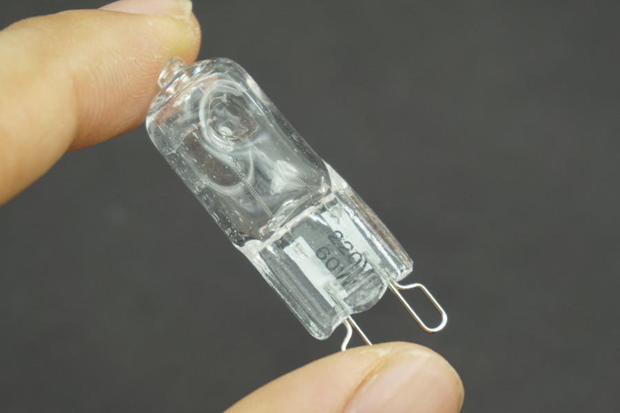 10pcs G 9 Pin Halogen 120 v volt25 35 40 50 60 Wwatt Light Bulb JCD G9