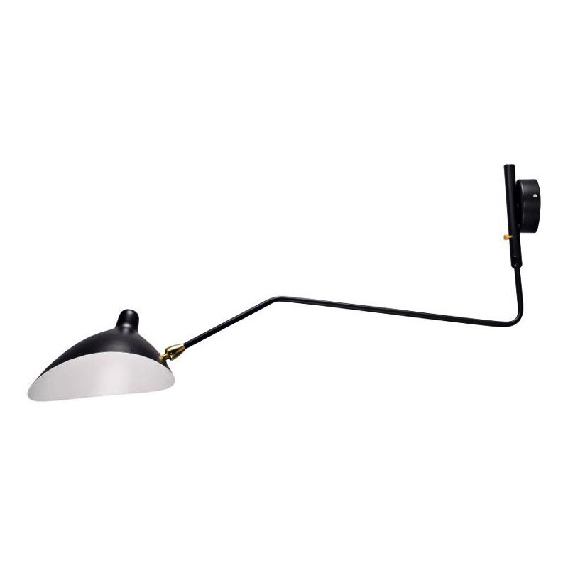 Free shipping One Arm Black Wall Lamp PLRE14