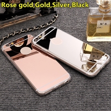 New Rose gold Luxury Mirror Soft Clear TPU Case For iphone 6 6S 4.7 inch & iPhone6 Plus 5.5″ & 5se 5s 5 Cover Back