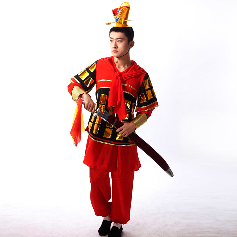 Chinois anciens vêtements Costume terra cotta guerriers vêtements Costume armure Costume(China (Mainland)