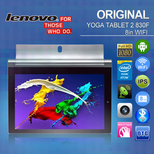 Free DHL EMS Original Lenovo YOGA Tablet 2 830F WiFi 8″ 1920 x1200 IPS Intel Atom Z3745 1.86GHz 2GB 16GB Android4.4 8.0MP