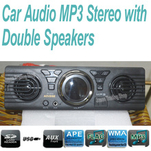 Car Stereo FM Radio MP3 Audio Player Build in Speakers Horn 5V Charger USB/SD/AUX/Car Electronics  In-Dash 1 DIN ZQC57