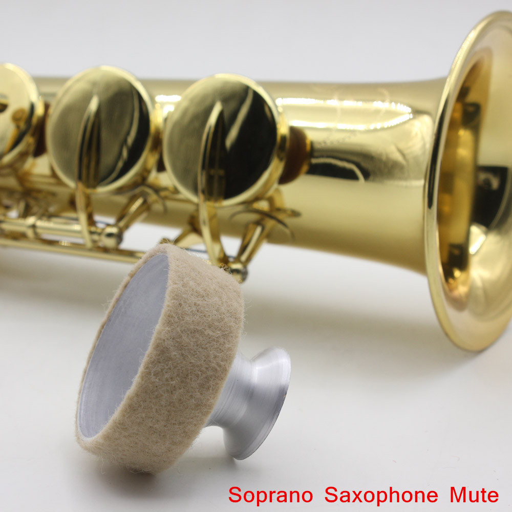 Saxophone Mute Silencer Metal Dampener Light weight Aluminum Design for