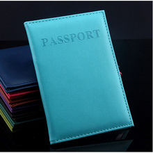 High Quality New Women Men’s Travel Passport Cover Card Case Holder ID Card Holder Imitation Leather Women Men Passport Holder