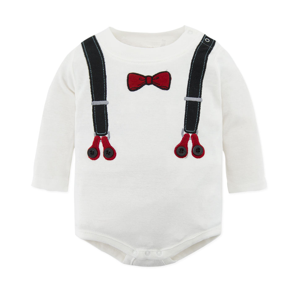 High-Quality-Stripe-Round-Collar-Long-Sleeves-Bodysuit ...